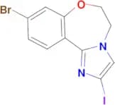 9-BROMO-2-IODO-5,6-DIHYDROBENZO[F]IMIDAZO[1,2-D][1,4]OXAZEPINE