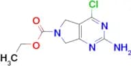 ETHYL 2-AMINO-4-CHLORO-5H-PYRROLO[3,4-D]PYRIMIDINE-6(7H)-CARBOXYLATE