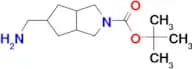 TERT-BUTYL 5-(AMINOMETHYL)HEXAHYDROCYCLOPENTA[C]PYRROLE-2(1H)-CARBOXYLATE