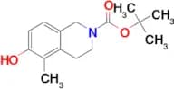 TERT-BUTYL 6-HYDROXY-5-METHYL-3,4-DIHYDROISOQUINOLINE-2(1H)-CARBOXYLATE