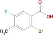 2-BROMO-5-FLUORO-4-METHYLBENZOIC ACID