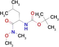 (S)-TERT-BUTYL (1-(METHOXY(METHYL)AMINO)-4-METHYL-1-OXOPENTAN-2-YL)CARBAMATE