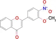 2-(3-METHOXY-4-NITROPHENYL)-4H-CHROMEN-4-ONE