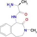 (S)-2-AMINO-N-((S)-3-METHYL-2-OXO-2,3,4,5-TETRAHYDRO-1H-BENZO[D]AZEPIN-1-YL)PROPANAMIDE