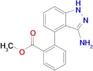 METHYL 2-(3-AMINO-1H-INDAZOL-4-YL)BENZOATE