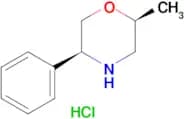 (2S,5S)-2-METHYL-5-PHENYLMORPHOLINE HCL