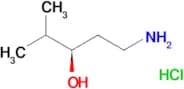 (R)-1-AMINO-4-METHYLPENTAN-3-OL HCL