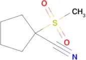 1-(METHYLSULFONYL)CYCLOPENTANECARBONITRILE