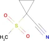 1-(METHYLSULFONYL)CYCLOPROPANECARBONITRILE