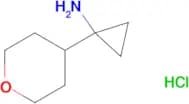 1-(TETRAHYDRO-2H-PYRAN-4-YL)CYCLOPROPANAMINE HCL