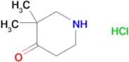 3,3-DIMETHYLPIPERIDIN-4-ONE HYDROCHLORIDE