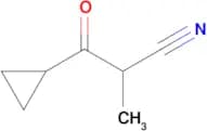 3-CYCLOPROPYL-2-METHYL-3-OXOPROPANENITRILE