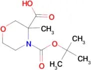 4-(TERT-BUTOXYCARBONYL)-3-METHYLMORPHOLINE-3-CARBOXYLIC ACID