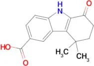 4,4-DIMETHYL-1-OXO-2,3,4,9-TETRAHYDRO-1H-CARBAZOLE-6-CARBOXYLIC ACID