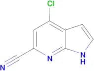 4-CHLORO-1H-PYRROLO[2,3-B]PYRIDINE-6-CARBONITRILE