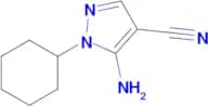 5-AMINO-1-CYCLOHEXYL-1H-PYRAZOLE-4-CARBONITRILE