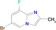 6-BROMO-8-FLUORO-2-METHYLIMIDAZO[1,2-A]PYRIDINE