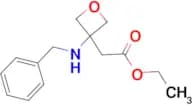 ETHYL 2-(3-(BENZYLAMINO)OXETAN-3-YL)ACETATE