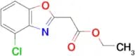 ETHYL 2-(4-CHLOROBENZO[D]OXAZOL-2-YL)ACETATE