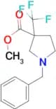 METHYL 1-BENZYL-3-(TRIFLUOROMETHYL)PYRROLIDINE-3-CARBOXYLATE
