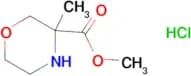 METHYL 3-METHYLMORPHOLINE-3-CARBOXYLATE HCL