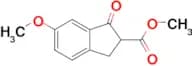 METHYL 6-METHOXY-1-OXO-2,3-DIHYDRO-1H-INDENE-2-CARBOXYLATE