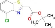 TERT-BUTYL 2-(4-CHLOROBENZO[D]THIAZOL-2-YL)ACETATE