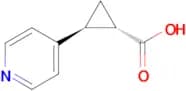 TRANS-2-(PYRIDIN-4-YL)CYCLOPROPANECARBOXYLIC ACID