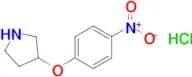 3-(4′-NITROPHENOXY)PYRROLIDINE HCL