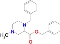 BENZYL 1-BENZYL-4-METHYLPIPERAZINE-2-CARBOXYLATE