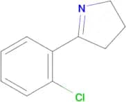 5-(2-CHLOROPHENYL)-3,4-DIHYDRO-2H-PYRROLE