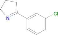5-(3-CHLOROPHENYL)-3,4-DIHYDRO-2H-PYRROLE