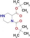 DI-TERT-BUTYL PIPERAZINE-1,2-DICARBOXYLATE
