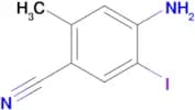4-AMINO-5-IODO-2-METHYLBENZONITRILE