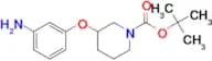 TERT-BUTYL 3-(3-AMINOPHENOXY)PIPERIDINE-1-CARBOXYLATE