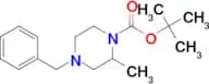 TERT-BUTYL 4-BENZYL-2-METHYLPIPERAZINE-1-CARBOXYLATE