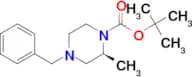 (S)-TERT-BUTYL 4-BENZYL-2-METHYLPIPERAZINE-1-CARBOXYLATE