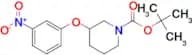 TERT-BUTYL 3-(3-NITROPHENOXY)PIPERIDINE-1-CARBOXYLATE