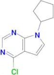 4-Chloro-7-cyclopentyl-7H-pyrrolo[2,3-d]pyrimidine