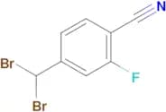 4-(DIBROMOMETHYL)-2-FLUOROBENZONITRILE