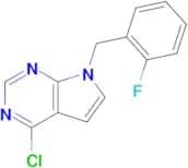 7-(2-FLUOROBENZYL)-4-CHLORO-7H-PYRROLO[2,3-D]PYRIMIDINE