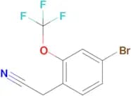 4-BROMO-2-(TRIFLUOROMETHOXYPHENYL)ACETONITIRLE
