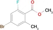 Methyl 4-bromo-2-fluoro-6-methylbenzoate