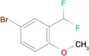 4-BROMO-2-(DIFLUOROMETHYL)-1-METHOXYBENZENE