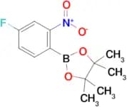 1,3,2-DIOXABOROLANE,2-(4-FLUORO-2-NITROPHENYL)-4,4,5,5-TETRAMETHYL-