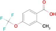 2-Methyl-4-(trifluoromethoxy)benzoic acid