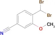4-(Dibromomethyl)-3-methoxybenzonitrile