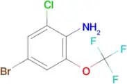 4-Bromo-2-chloro-6-(trifluoromethoxy)aniline