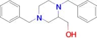 (1,4-Dibenzylpiperazin-2-yl)methanol