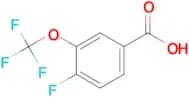 4-Fluoro-3-(trifluoromethoxy)benzoic acid